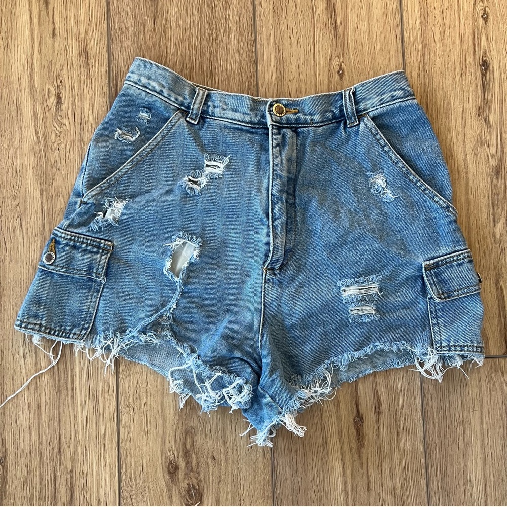 ROUTE 66 JEAN SHORTS